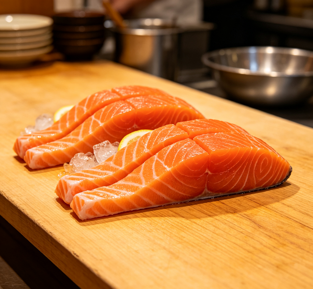 Wild-Caught Salmon Steaks